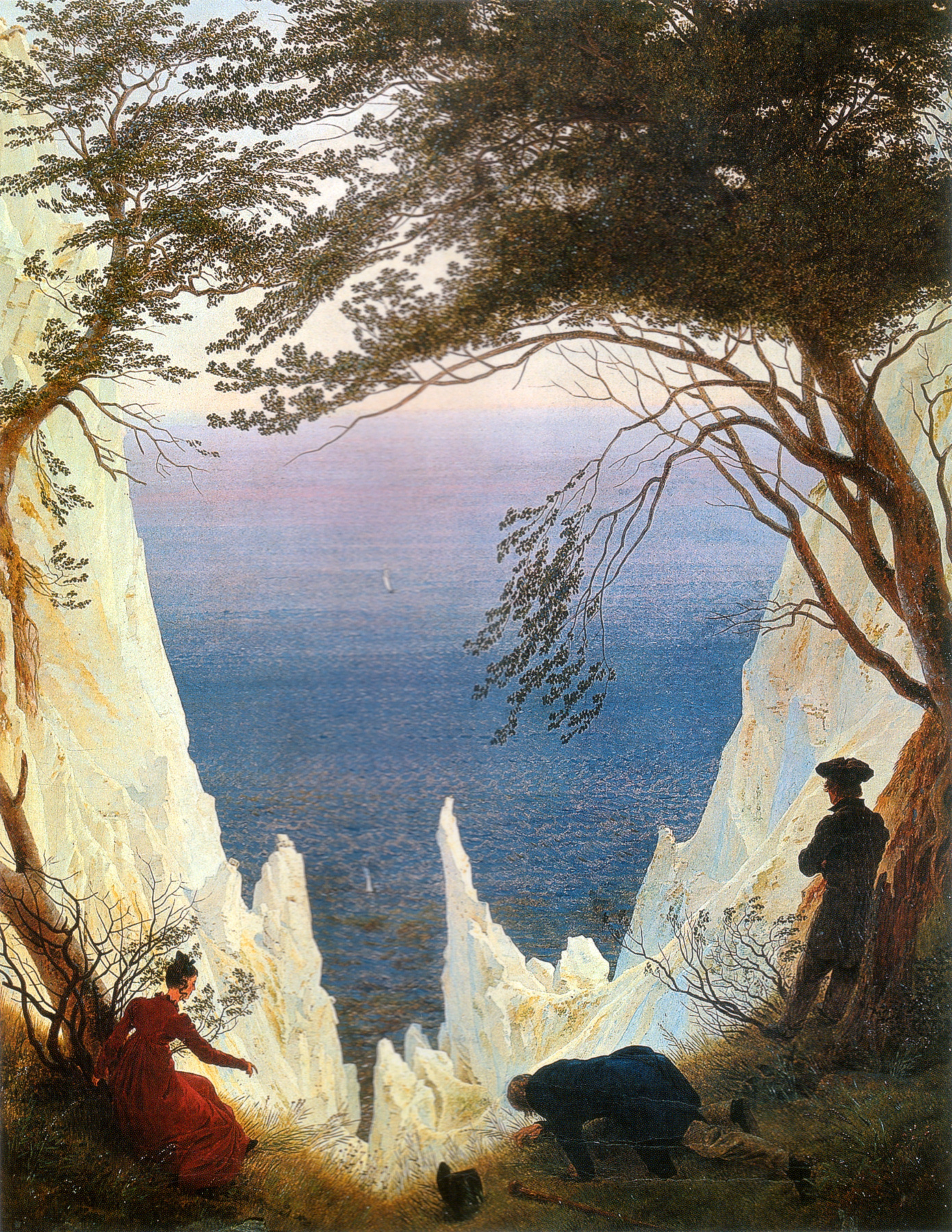 Caspar David Friedrich Kreidefelsen Auf Rügen Bildanalyse Children 0 1 2 3 4